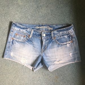 American eagle jean shorts
